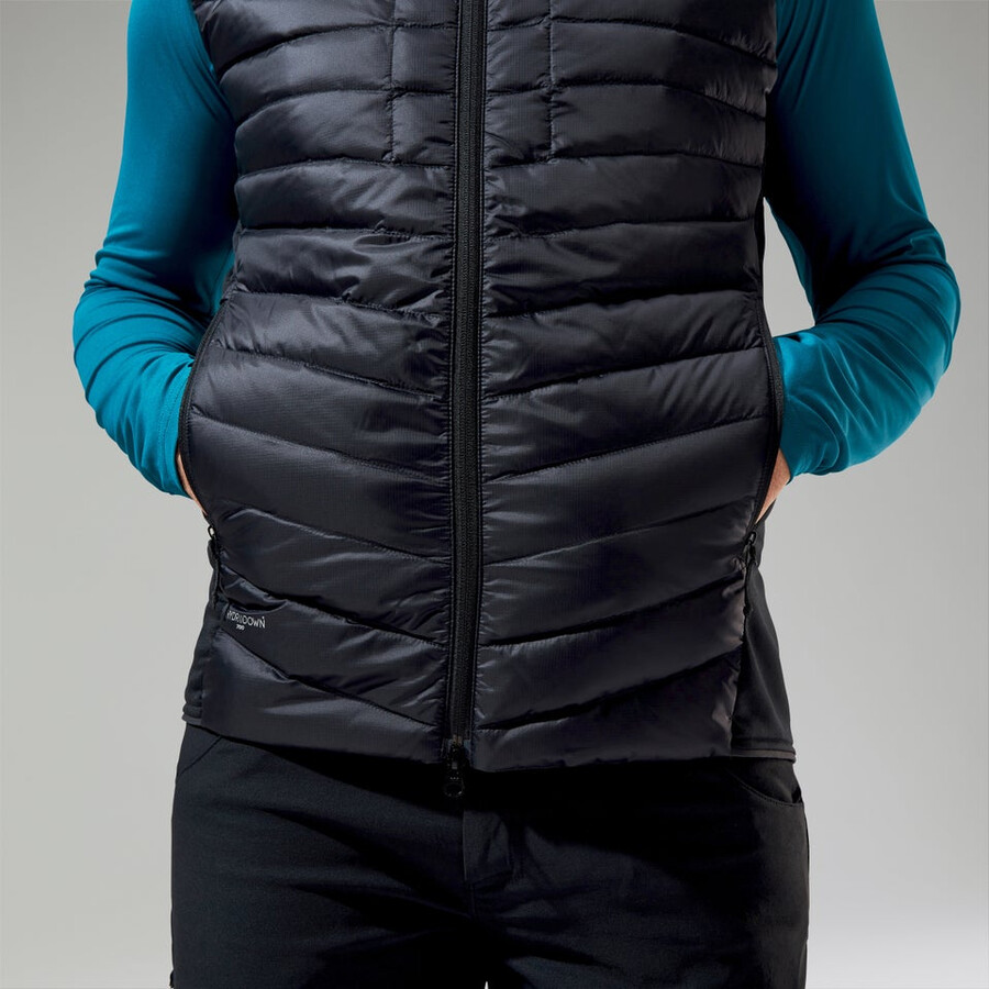 uomini sconosciuti 2.0 isolato gilet - nero berghaus