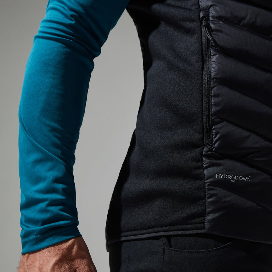 uomini sconosciuti 2.0 isolato gilet - nero berghaus