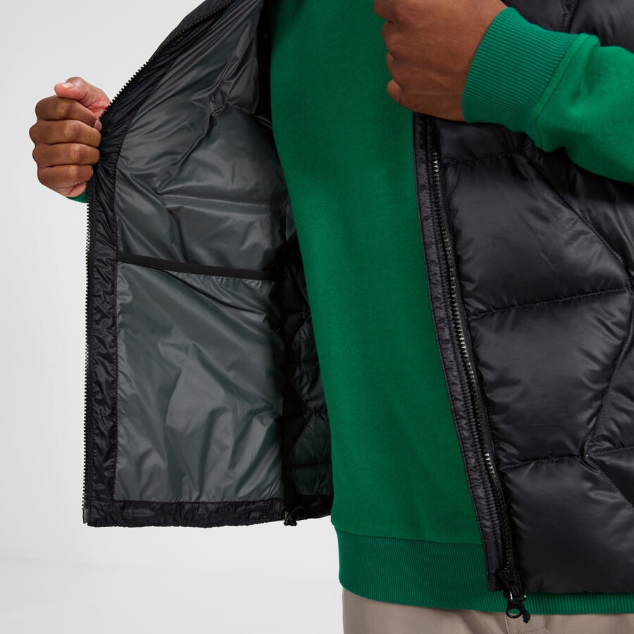 uomini explorer down vest - nero berghaus