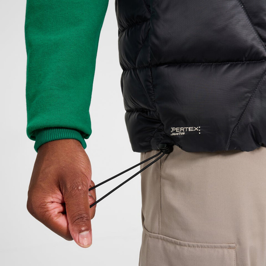 uomini explorer down vest - nero berghaus