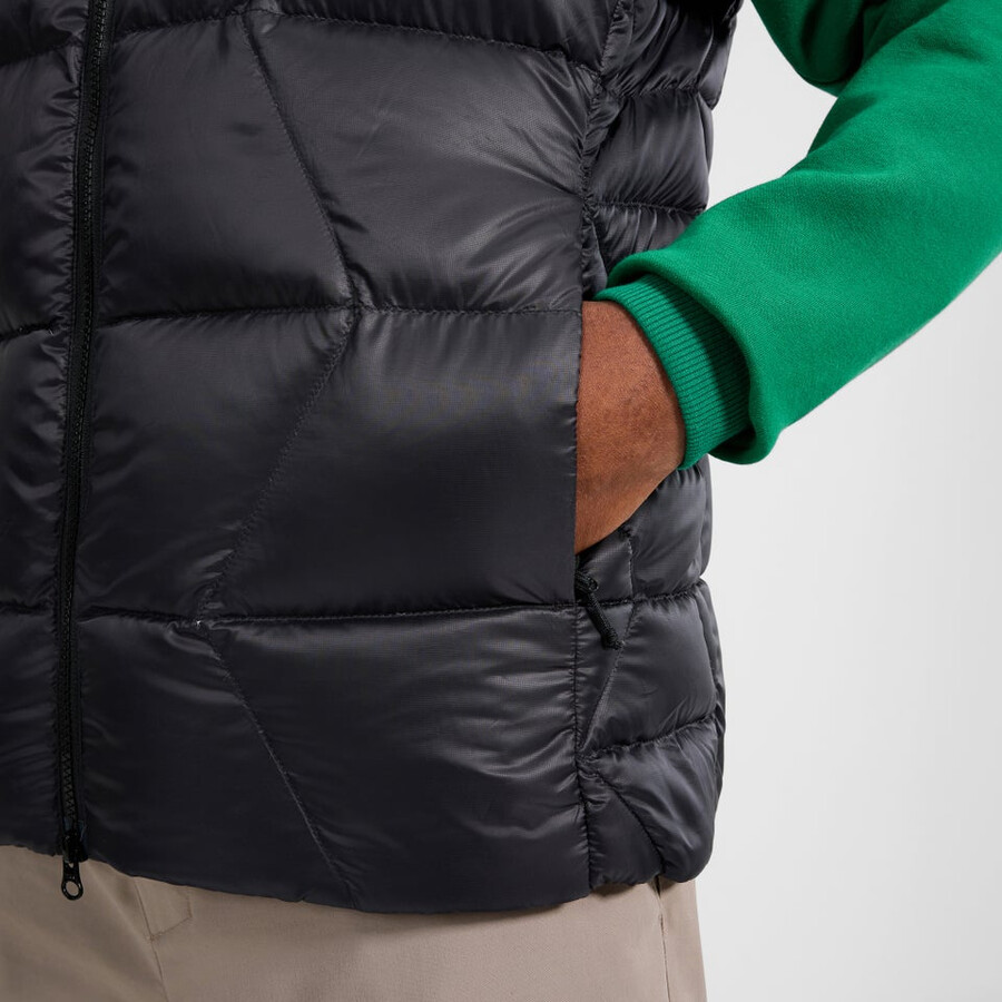 uomini explorer down vest - nero berghaus