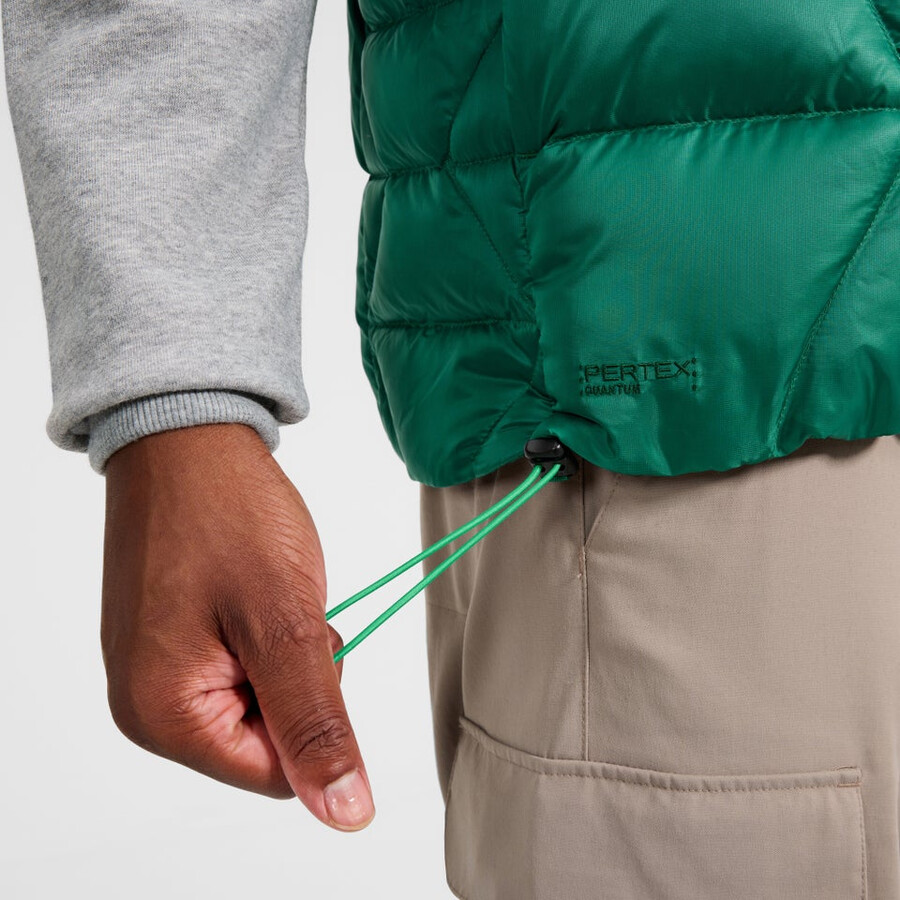 uomini explorer giù gilet - verde berghaus