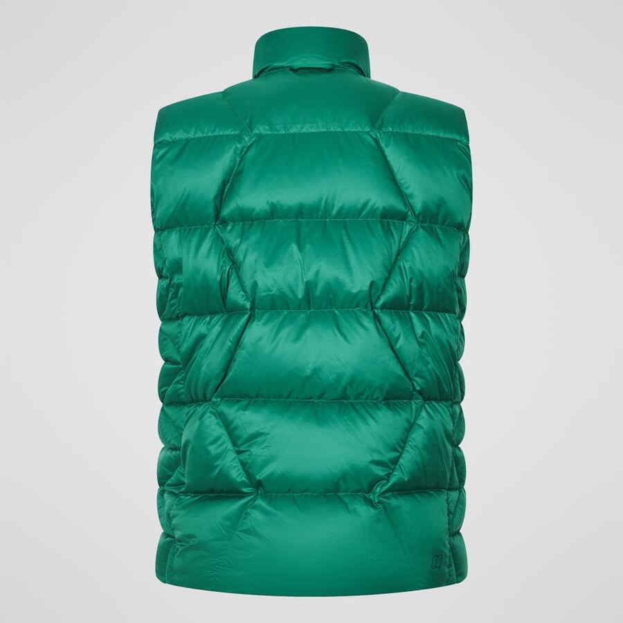 uomini explorer giù gilet - verde berghaus