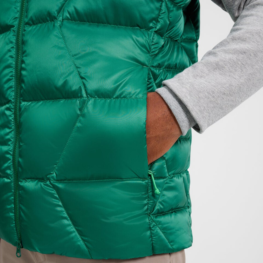 uomini explorer giù gilet - verde berghaus