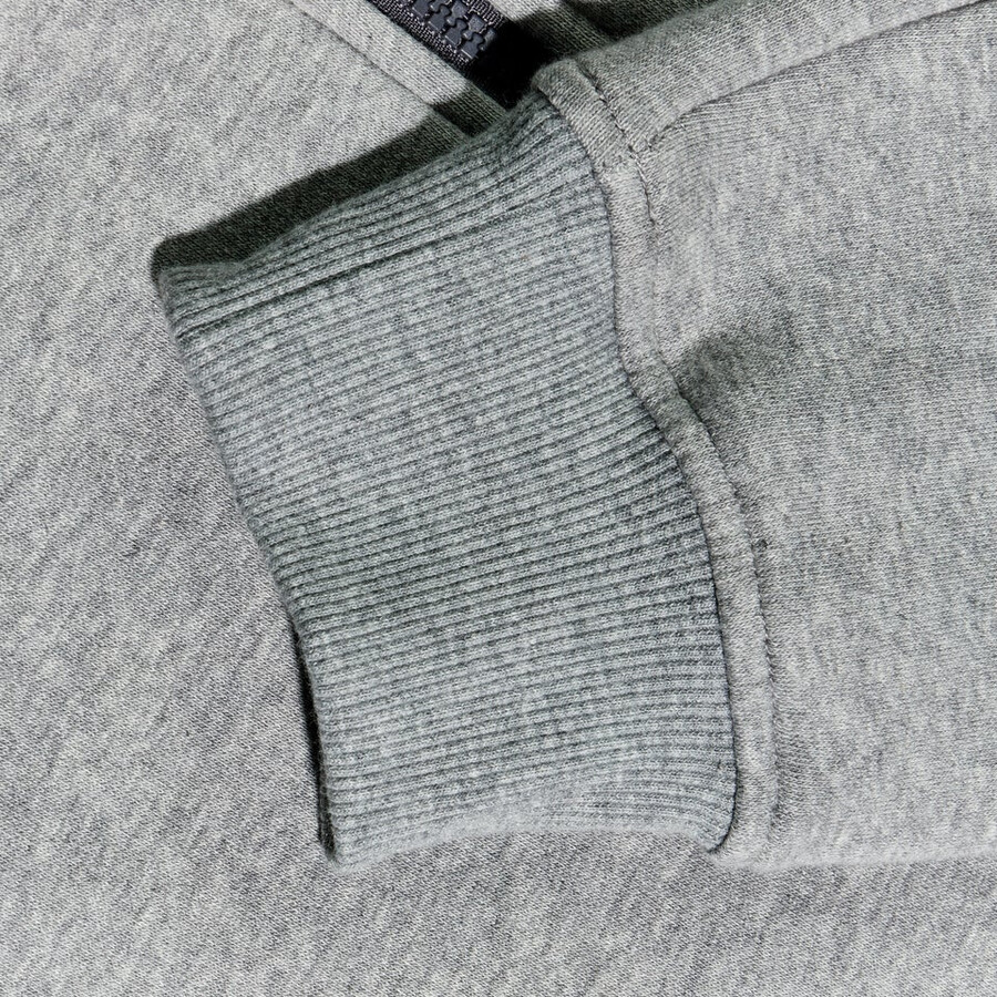uomo logo fz hoody grigio scuro berghaus