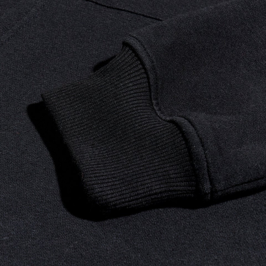 uomo logo felpa con cappuccio nero berghaus