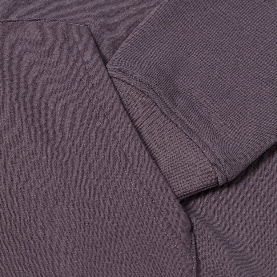 uomo logo felpa con cappuccio - viola berghaus