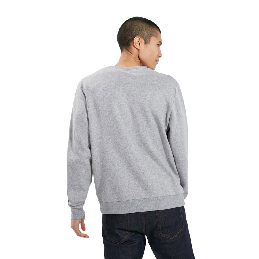 uomo logo crew jumper grigio berghaus