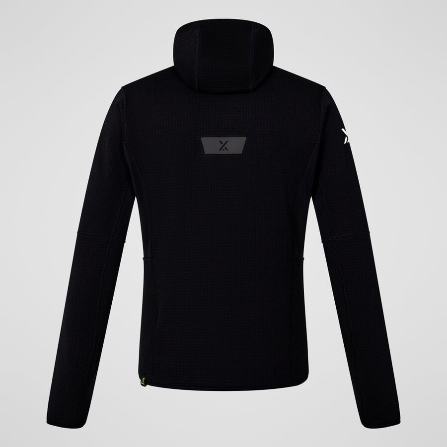 uomini mtn guida felpa con cappuccio - nero berghaus