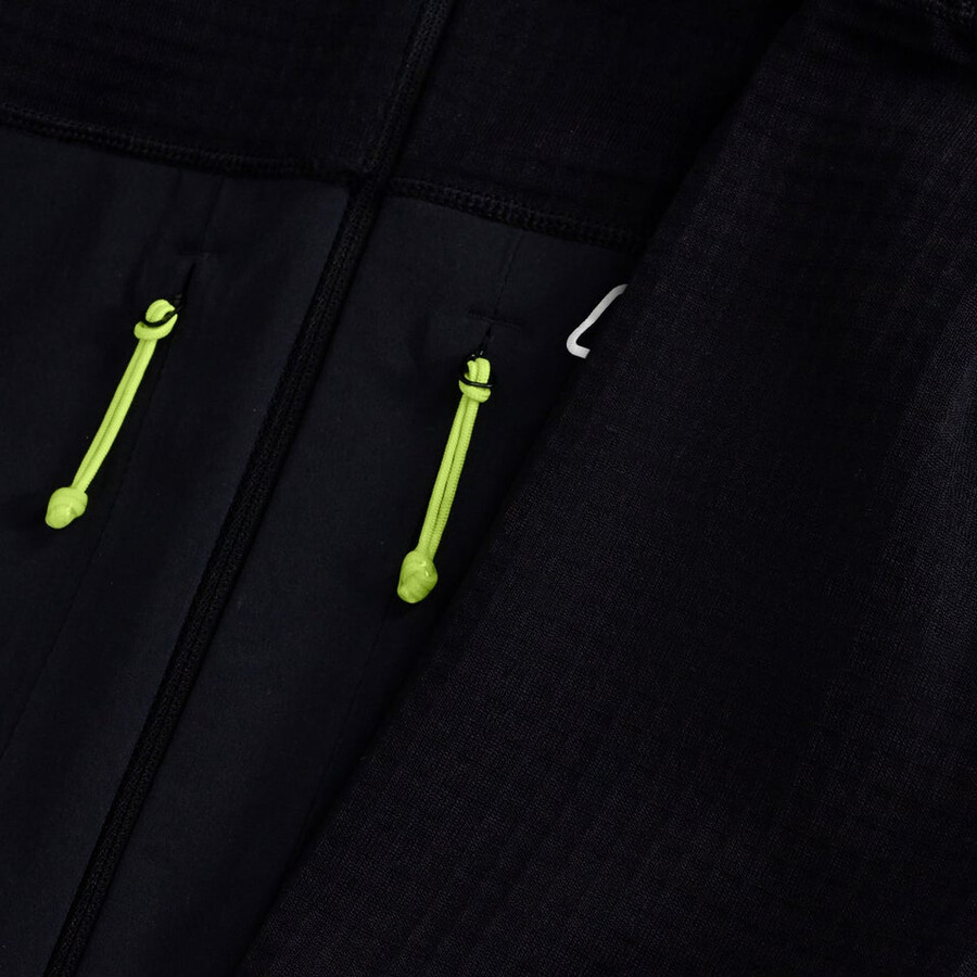 uomini mtn guida felpa con cappuccio - nero berghaus