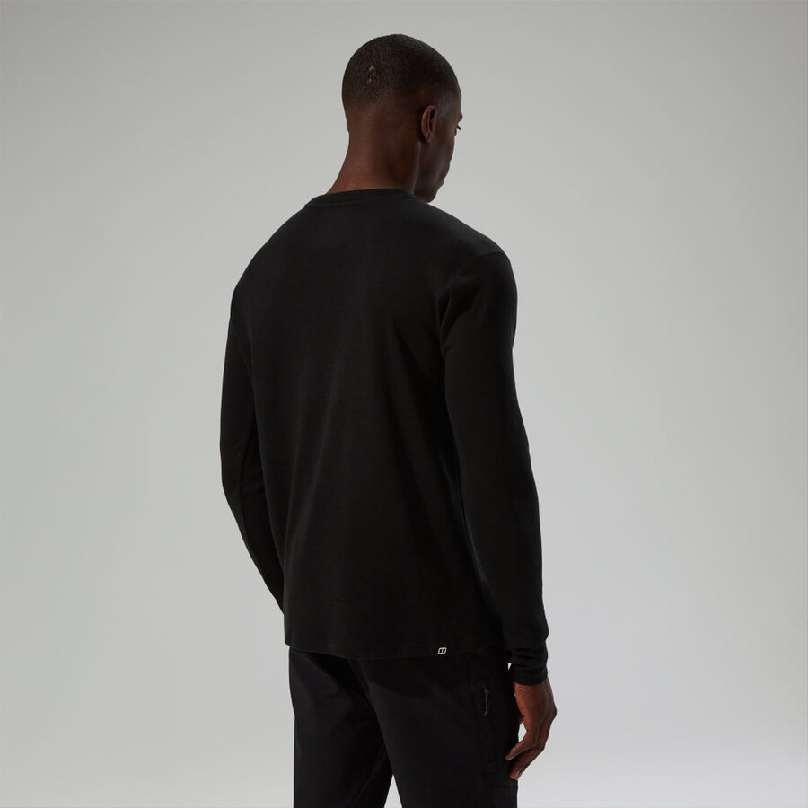 uomini ivyhill equipaggio - nero berghaus