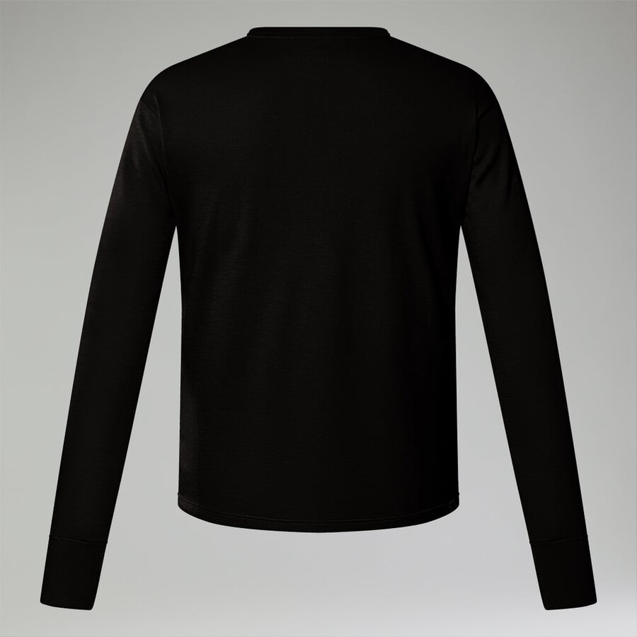uomini ivyhill equipaggio - nero berghaus