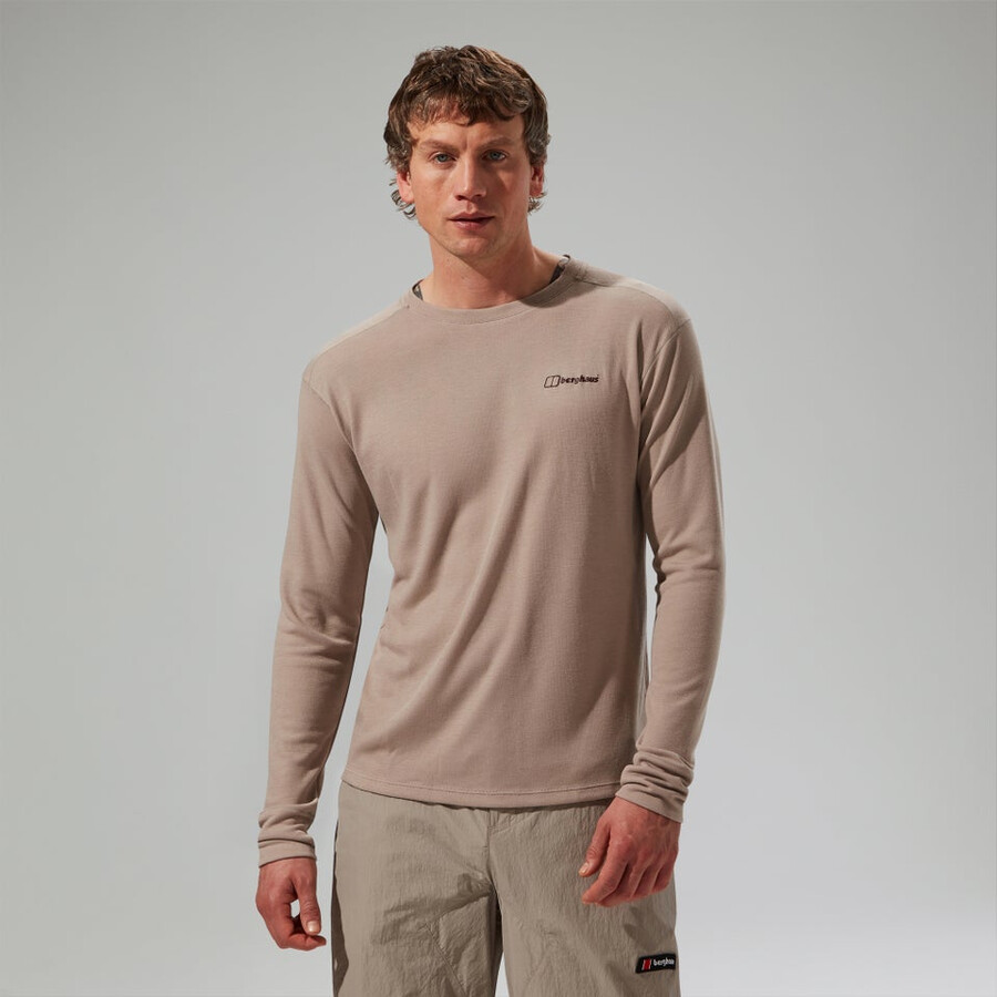 uomini ivyhill equipaggio - grigio berghaus