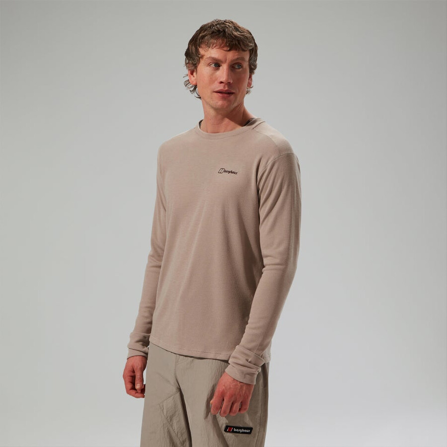 uomini ivyhill equipaggio - grigio berghaus