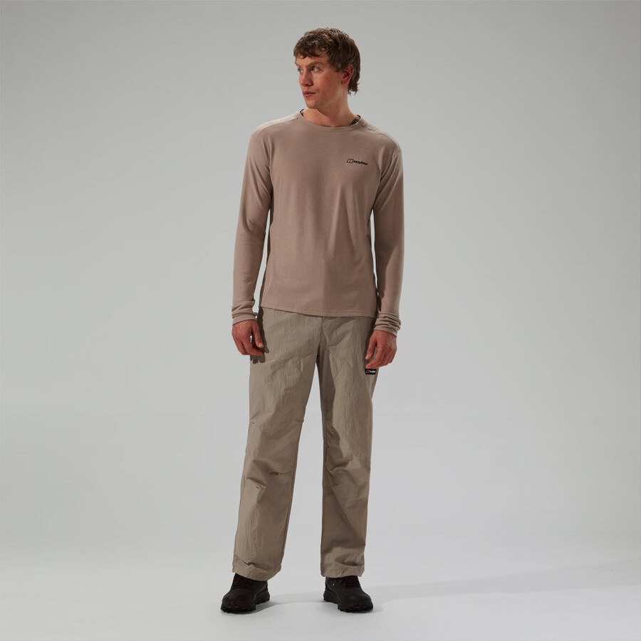 uomini ivyhill equipaggio - grigio berghaus
