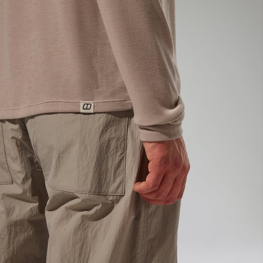uomini ivyhill equipaggio - grigio berghaus