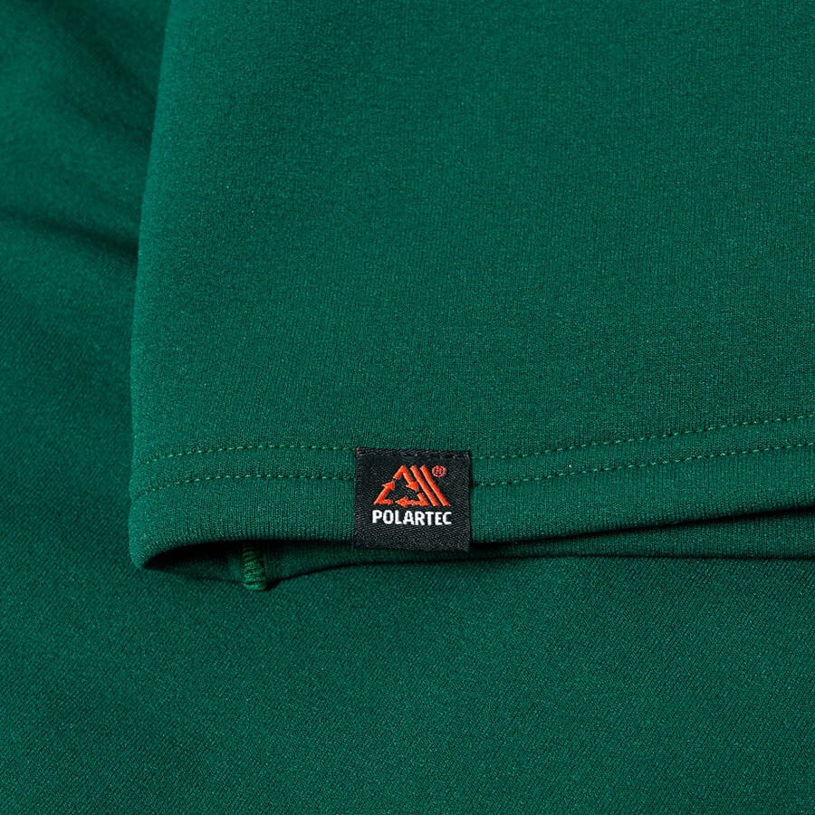 uomini cinetica powerstretch felpa con cappuccio - verde berghaus