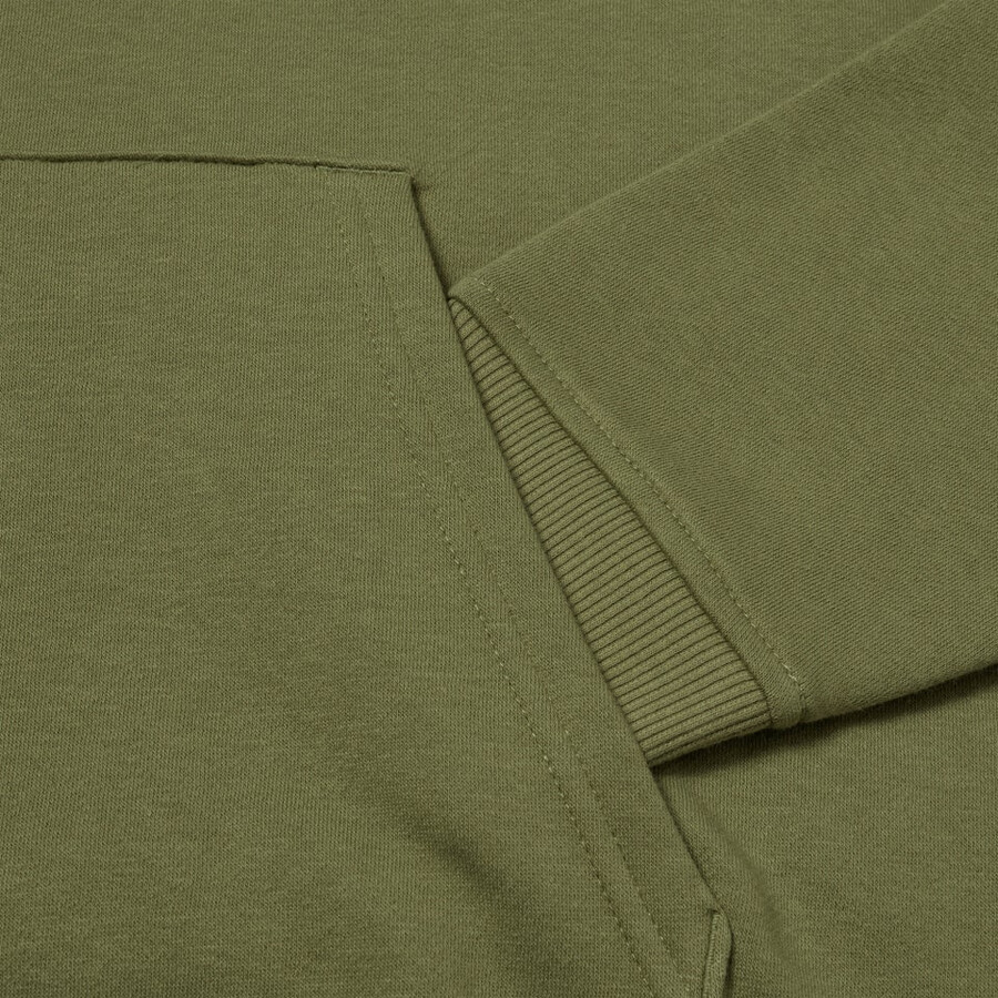uomo piccolo logo felpa con cappuccio - verde berghaus