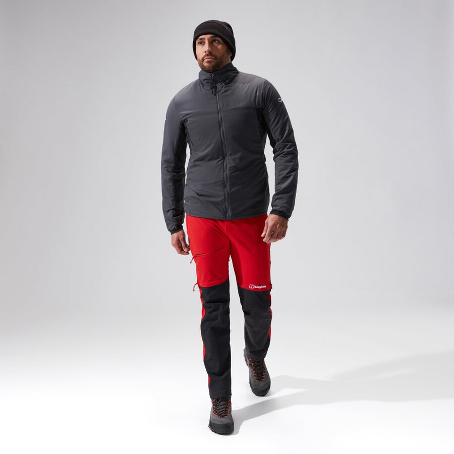 uomini mtn guida mw ibrido giacca - grigionero berghaus