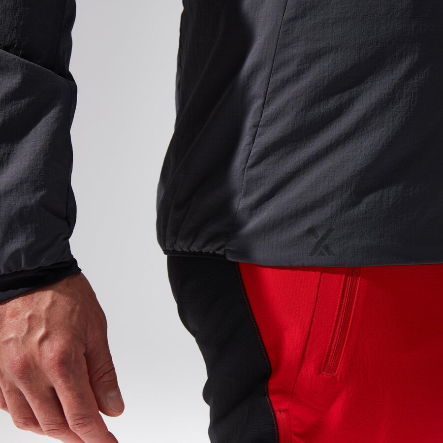 uomini mtn guida mw ibrido giacca - grigionero berghaus