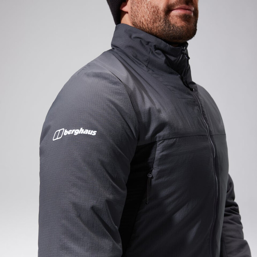 uomini mtn guida mw ibrido giacca - grigionero berghaus
