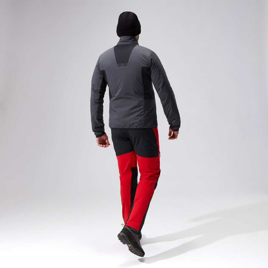 uomini mtn guida mw ibrido giacca - grigionero berghaus
