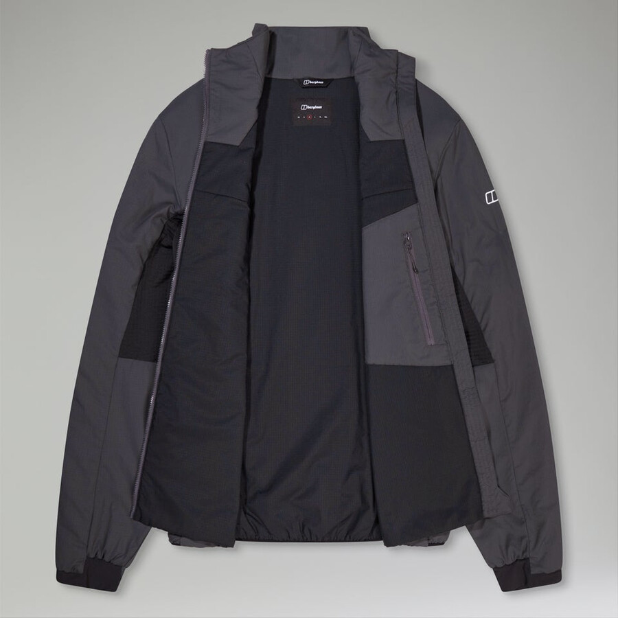 uomini mtn guida mw ibrido giacca - grigionero berghaus