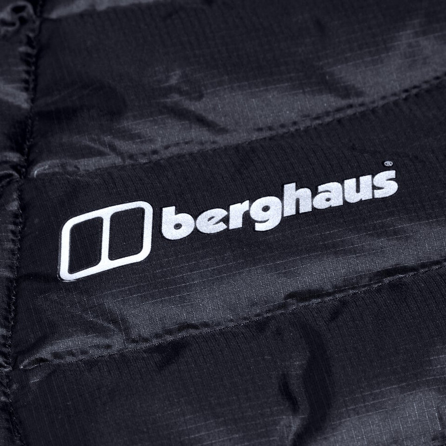uomini sconosciuti 2.0 con cappuccio insulated jacket - black berghaus