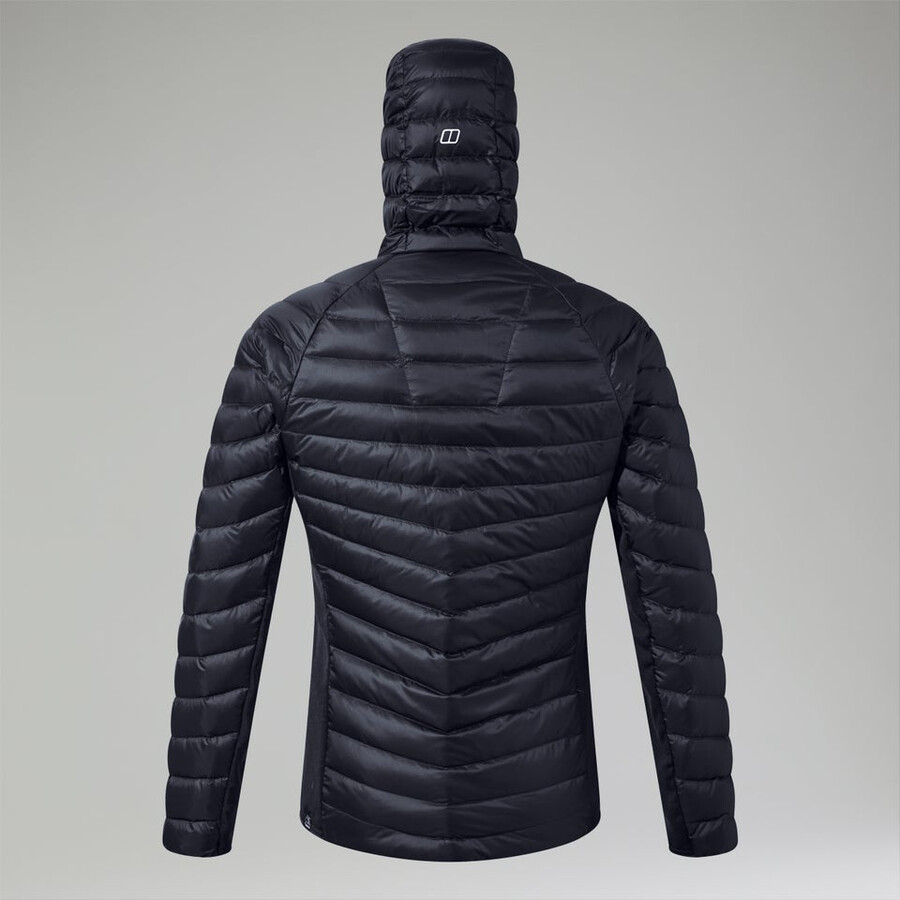 uomini sconosciuti 2.0 con cappuccio insulated jacket - black berghaus