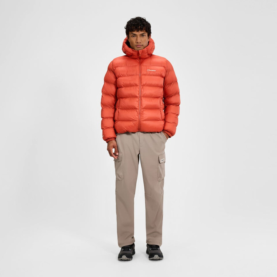 uomini ewden giacca arancione berghaus