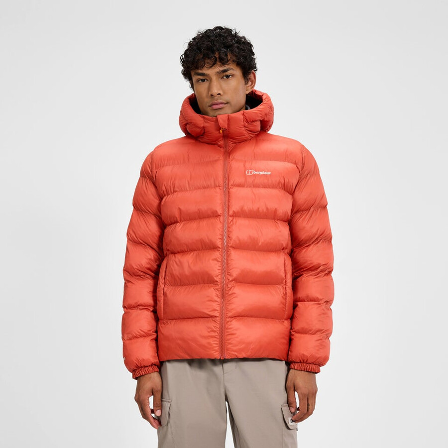 uomini ewden giacca arancione berghaus
