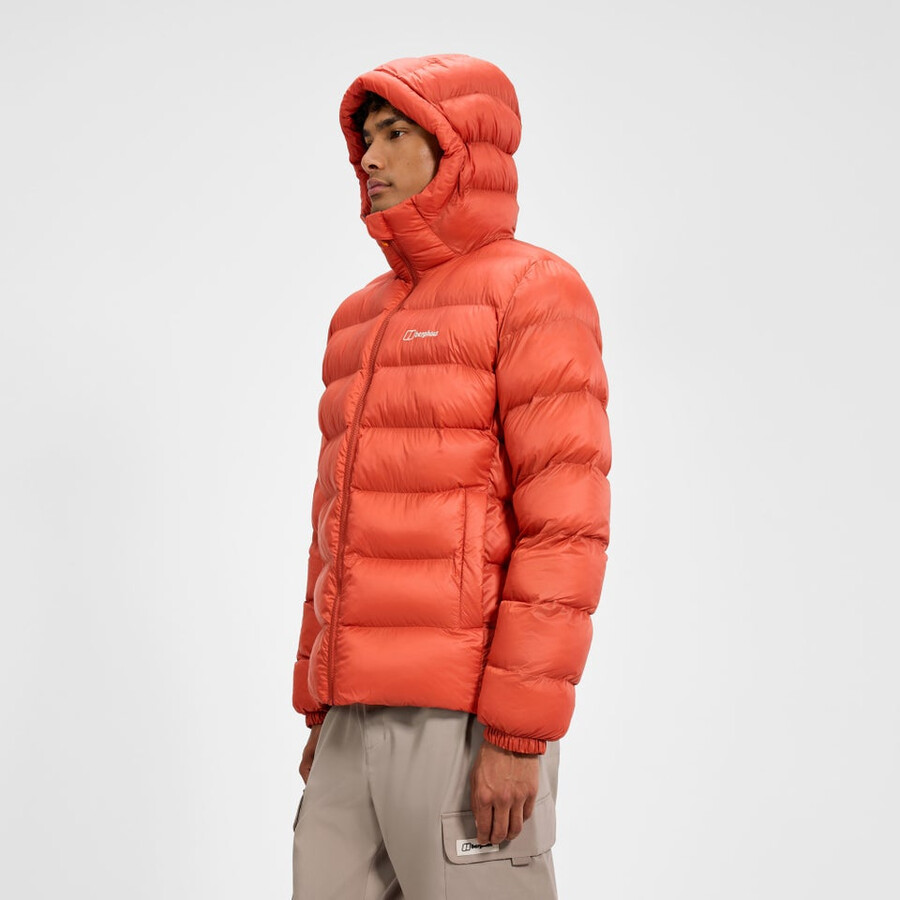 uomini ewden giacca arancione berghaus
