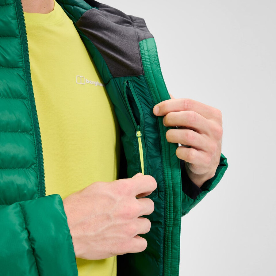 uomini sentiero dei nomadi sintetico coibentato - verde berghaus