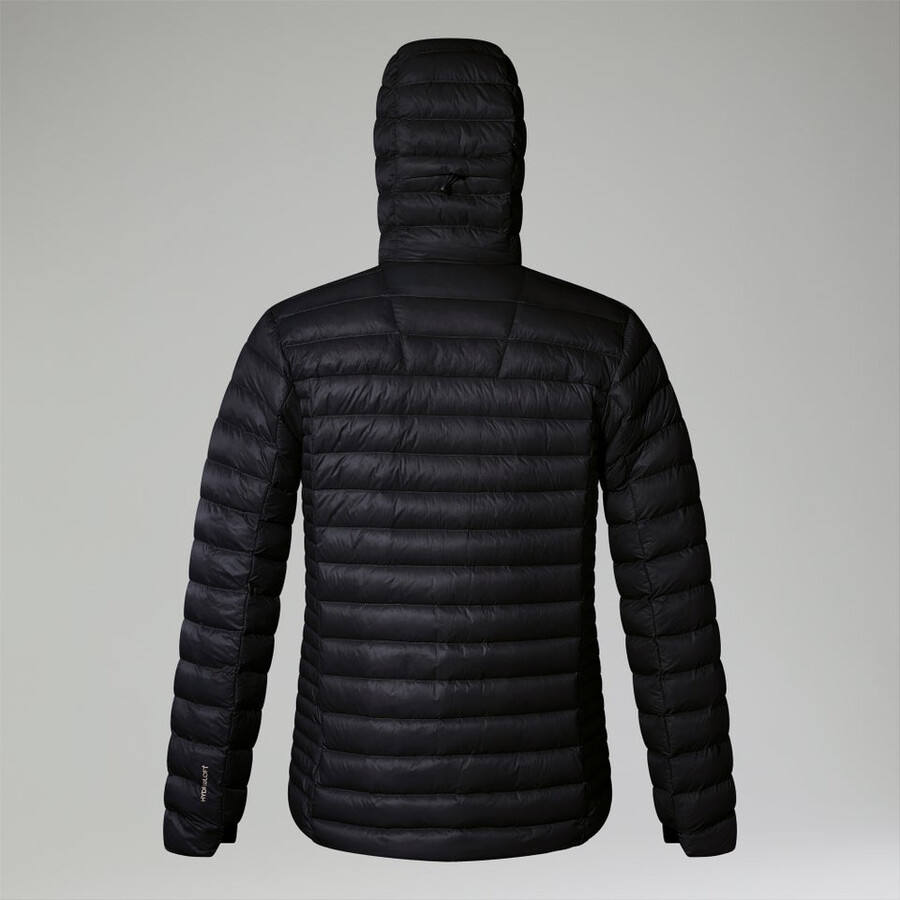 uomini ridge-nomad hybrid down jacket - black berghaus