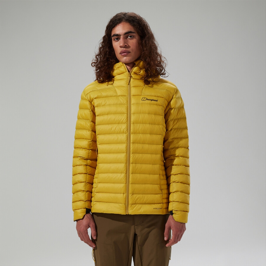 uomini ridge-nomad hybrid giacca isolante giallo berghaus