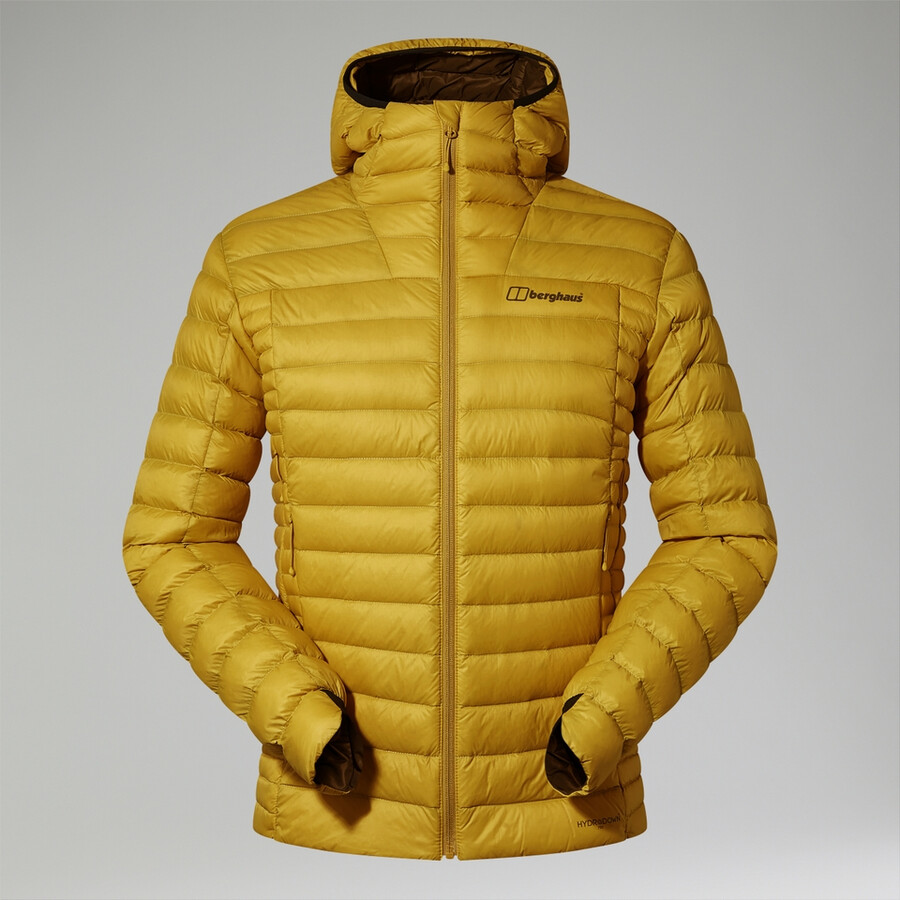uomini ridge-nomad hybrid giacca isolante giallo berghaus