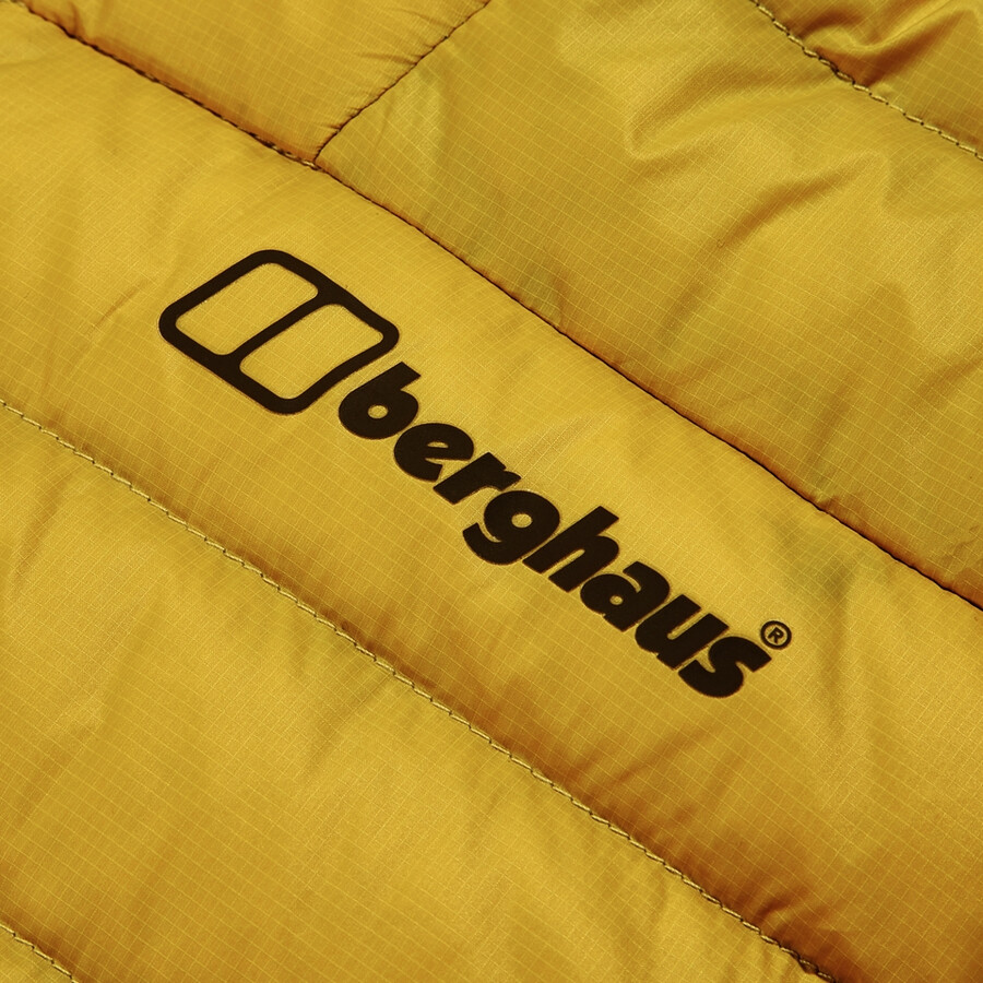 uomini ridge-nomad hybrid giacca isolante giallo berghaus