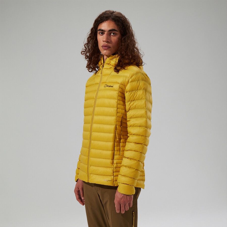 uomini ridge-nomad hybrid giacca isolante giallo berghaus
