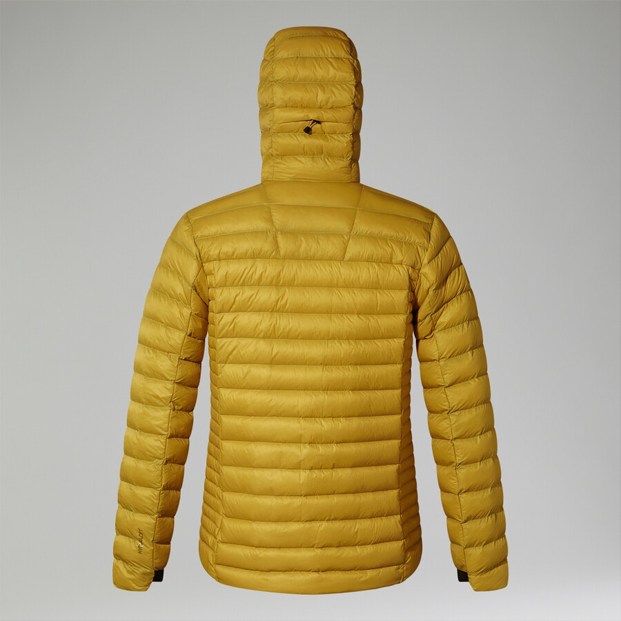 uomini ridge-nomad hybrid giacca isolante giallo berghaus
