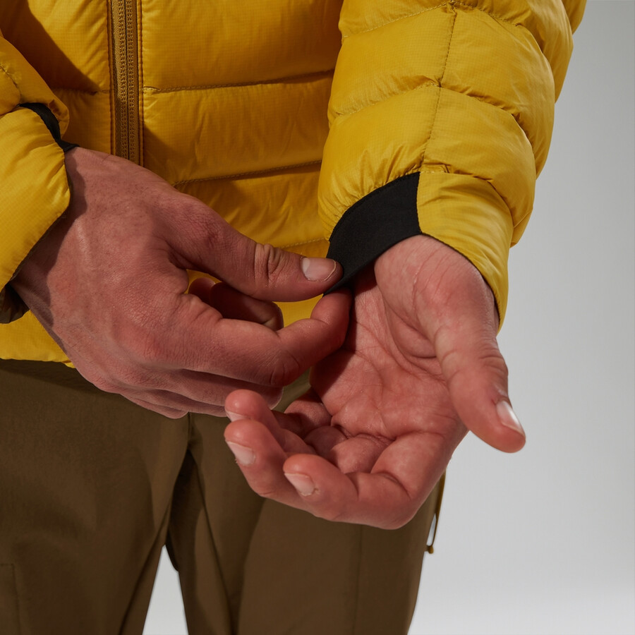 uomini ridge-nomad hybrid giacca isolante giallo berghaus