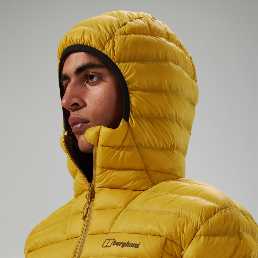 uomini ridge-nomad hybrid giacca isolante giallo berghaus
