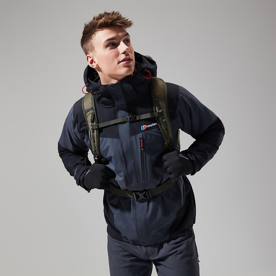 uomini arran giacca - grigio scuronero berghaus