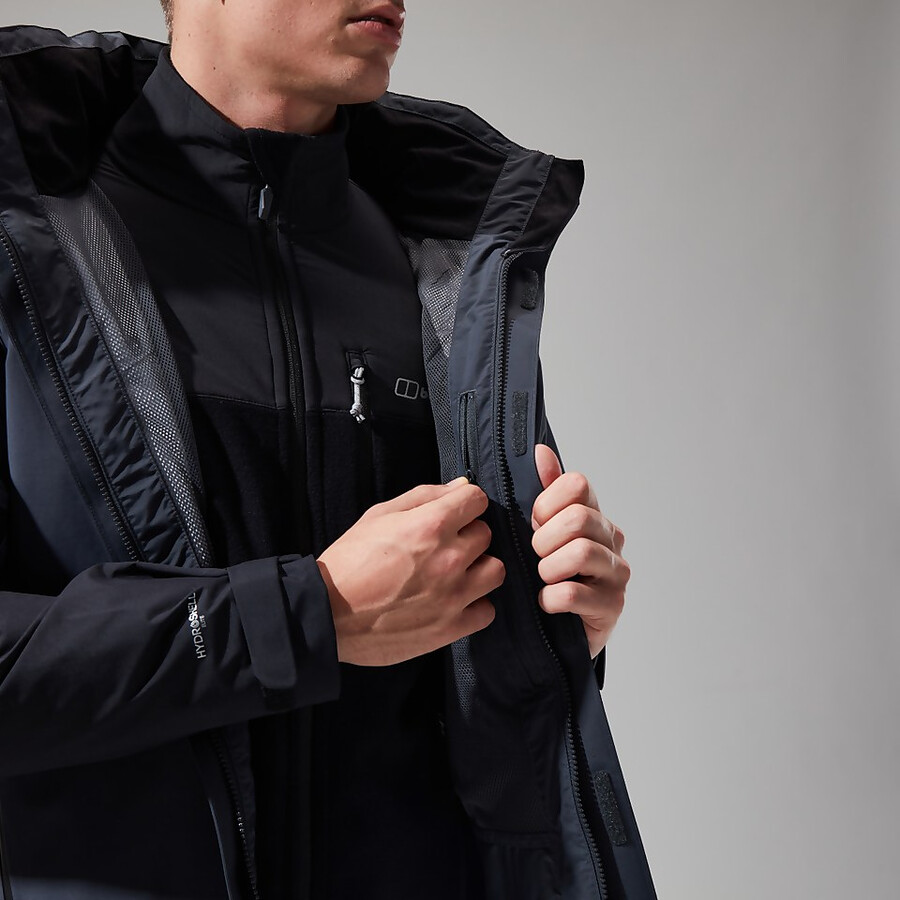 uomini arran giacca - grigio scuronero berghaus