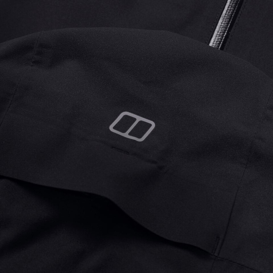uomini arnaby giacca impermeabile con cappuccio nero berghaus