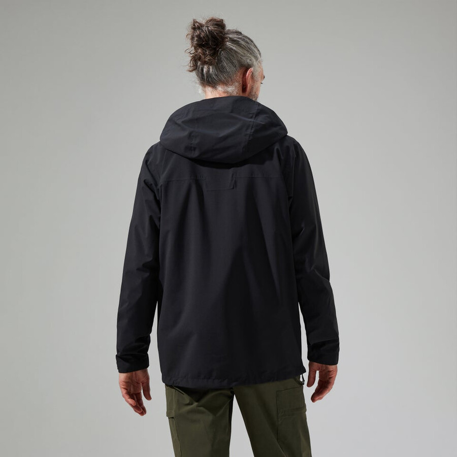 uomini arnaby giacca impermeabile con cappuccio nero berghaus