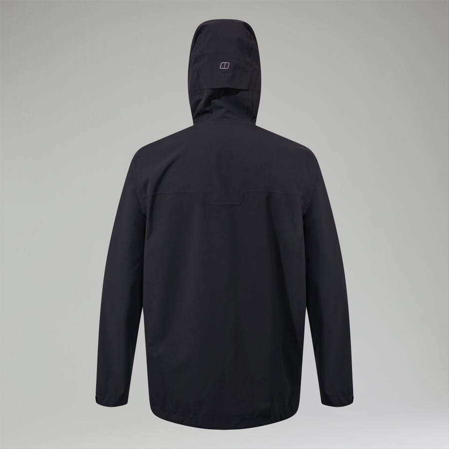 uomini arnaby giacca impermeabile con cappuccio nero berghaus