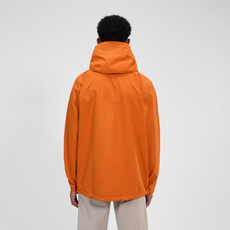 uomini arnaby giacca impermeabile con cappuccio - arancio berghaus