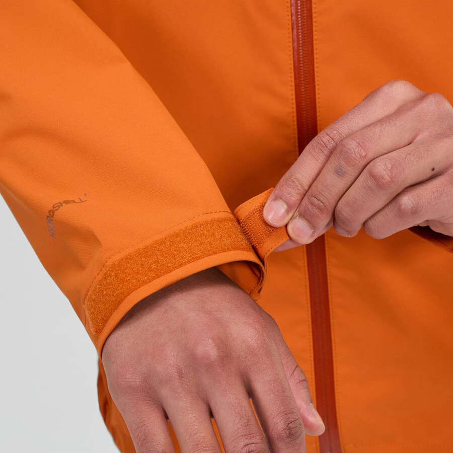 uomini arnaby giacca impermeabile con cappuccio - arancio berghaus