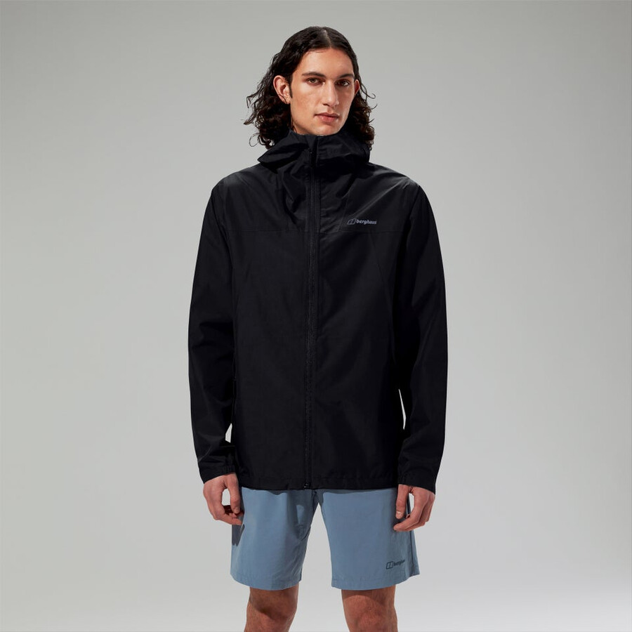 gli uomini del diluvio pro 3.0 giacca impermeabile nero berghaus