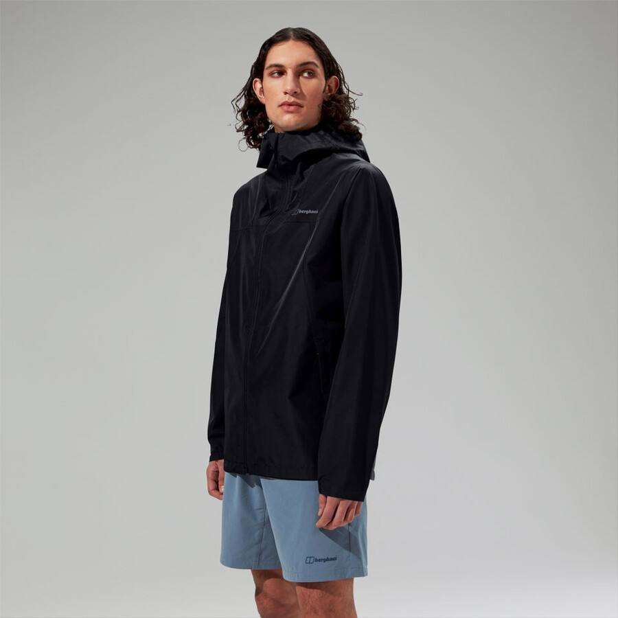 gli uomini del diluvio pro 3.0 giacca impermeabile nero berghaus